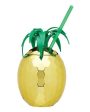 BarCraft Pineapple Drinks Jar With Straw, 750 ml Cheap