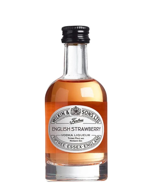 Tiptree English Strawberry Vodka Liqueur Miniature, 5 cl Online now