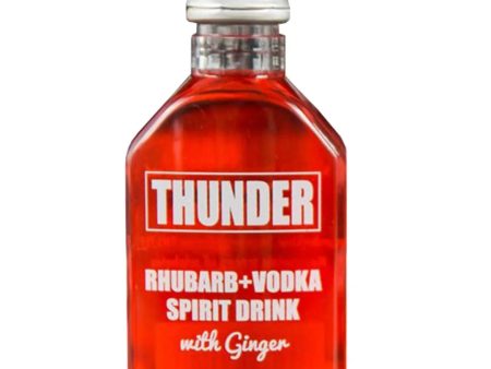 Thunder Rhubarb & Ginger Vodka Miniature, 5 cl For Sale