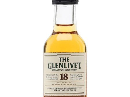 The Glenlivet 18 Year Old Whisky, 5 cl Fashion