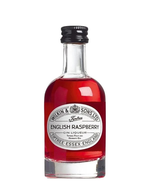 Tiptree English Raspberry Gin Liqueur Miniature, 5 cl For Cheap