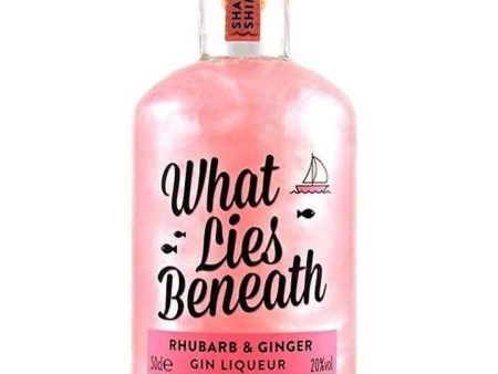 What Lies Beneath Rhubarb & Ginger Shimmer Gin Liqueurs, 50 cl Online Sale