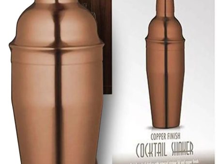 BarCraft Art Copper Finish 500 ml Cocktail Shaker For Discount