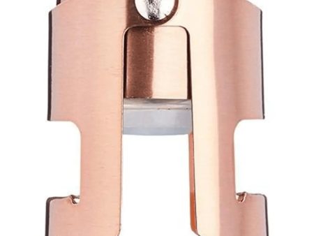 BarCraft Luxe Lounge Copper Champagne Stopper For Sale