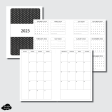 FC Rings Size | 2023 Minimalist Monthly Calendar (SUNDAY Start) PRINTABLE INSERT Sale