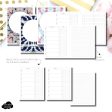 A5 Rings Size | Undated Weekly + Lists Printable Insert Online now