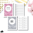 A5 Rings Size | TV & Movie Tracker Bundle Printable Insert Hot on Sale