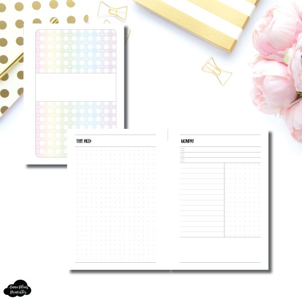 A5 Rings Size | Winter Luxe Daily Printable Insert Online Hot Sale