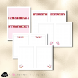 A5 Rings Size | LIMITED EDITION: Wonton In A Million Collaboration Bundle Printable Inserts For Sale