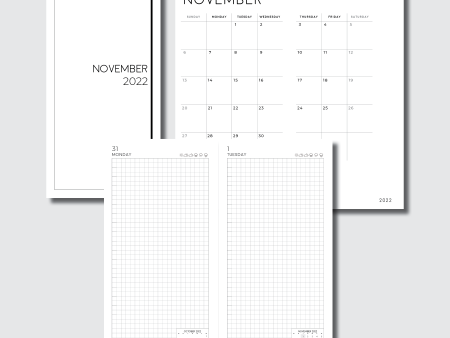 Weeks AE x APP Size | NOVEMBER 2022 DAILY Printable Online