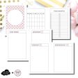 A5 Rings Size | Fox & Pip Undated Daily Dot Grid Collaboration Printable Insert © on Sale