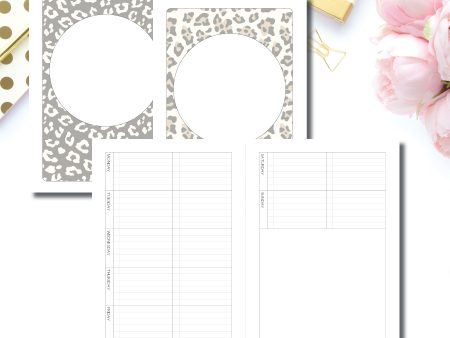 A5 Rings Size | Weekly Task List Printable Insert on Sale