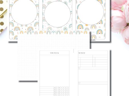 A5 Rings Size | Self Care Printable Insert Online Hot Sale