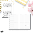 A5 Rings Size | Undated Easy Vertical Weekly Grid Printable Insert Online Hot Sale