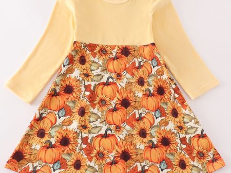 Beige velvet pumpkin dress Online now