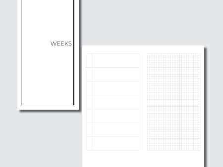 Weeks AE x APP Size | Weeks Layout Printable Insert For Cheap