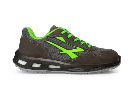 UPower Scarpe Basse Antinfortunistica POINT con Poliuretano espanso verdi Online now