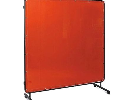 Schermo protettivo rosso PVC per saldatura 174x174cm con supporto Telwin Online Hot Sale